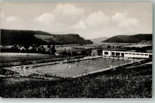 W3442 Wanfried Schwimmbad sprungturm Schwimmen