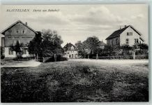 74572 W7186 Blaufelden - Partie am Bahnhof Gasthaus zur Eisenbahn