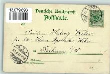 50667 W5021 Köln Altstadt-Süd 101 1897 Lithographie Bottmühle Apostel-Kirche 2-Bildaufnahme