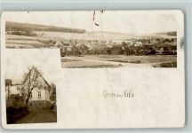 36304 W6320 Eifa , Kr Alsfeld 1926 Gebrauchsspuren Total und Gebäude AK Knick