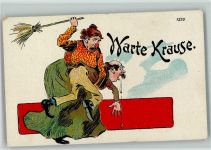 Nr. 7350 - Warte Krause - Strafe mit einem Besen - Ehe Arschversohlen