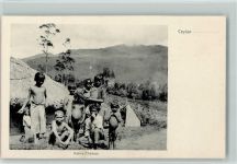 Ceylon Native Children - sehr gute Erhaltung AK Volkstypen / Brauchtum Indien 1912
