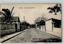 Dakar Rue Beranger-Feraud AK Kolonien 1916