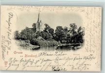 21447 W2091 Handorf , Winsener Marsch - Kirche