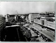 Genève Genf Gare de Cornavin et Notre-Dame Oldtimer Bahnhof