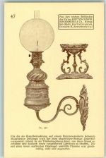 Nr. 47 Serie der Firma Kretzschmar Bösenberg & Co in Dresden Lampen und Leuchtkörper AK Werbung