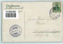 Gruss vom Königs-Einzug AK Beschnitten Adel Sachsen 1905 Gebrauchsspuren