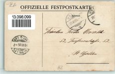 Uster Zürch. Kant. Turnfest 1905 AK Turnfest 1905 Gebrauchsspuren