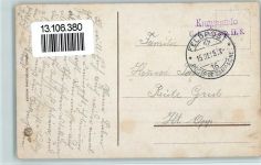 Celerina/Schlarigna o463 Wintersport - Bobbahn Bob 1915