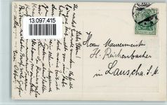 07743 O6900 Jena 1908 Prägedruck Passepartout - Pulverturm - Burgen / Schlösser