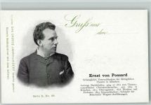 Das grosse Jahrhundert Serie B Nr. 28 - Theater Schauspieler Ernst von Possard Serie