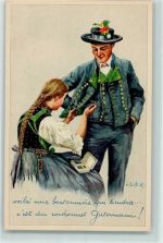 Werbung Gutermann Garne AK Liebich C.