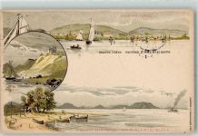 Balatonfüred Bad Plattensee 1896 - Balaton Plattensee