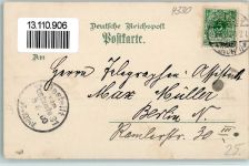 45468 W4330 Mülheim an der Ruhr 1900 Lithographie Kahlenberg