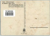 VDA P. 1 R. 10 Nr. 2 Major Koch Willrich, Wolfgang Ritterkreuzträger Karte beschädigt