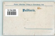 88212 W7980 Ravensburg , Württ 1902 Gebrauchsspuren Project. histor. Festzug Rudolf von Habsburg verleiht Ravensburg das Marktrecht 1286 Offizielle FestpostkarteNr. 11 Künstlerkarte