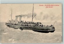 Ostende Oostende Küstenschiff Jan Breydei AK Fähre