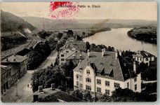 79761 W7890 Waldshut 1916 - Partie mit Rhein