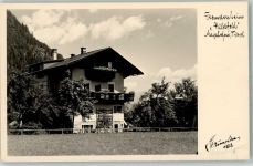 6290 Mayrhofen Foto AK Fremdenheim Haldfeld