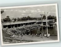 Linköping Foto AK Tinnerbäcksbaden Sprungturm