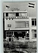 2201 Noordwijk 1968 - Wiener Stuberl, Hotel Renova, gute Erhaltung AK