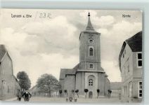 19309 O2805 Lenzen (Elbe) 1912 - Kirche
