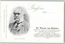 Das große Jahrhundert Serie G Nr. 260 Werbung Essers Seifenpulver Dr. Werner von Siemens Serie