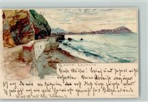 Sestri Levante Velten Verlag Nr. 215 - Sestri Levante , gute Erhaltung Wielandt, M. Lithographie / Künstlerkarte