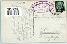 09544 O9336 Neuhausen , Erzgeb - Schloss Purschenstein Schwartenberg Evang. Luth. Kirche Purschensteiner Schlossbrauerei