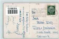 47495 W4134 Orsoy , Niederrhein - Rhein Am Kuhtor Kuhteich Stempel WK II