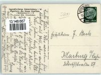 W5800 Hohenlimburg Eigenheim des Gaues Westfalen Hakenkreuzfahne WK II Stadt mit Hakenkreuz 1935