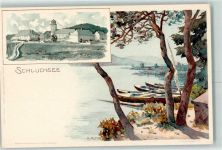 W7826 Schluchsee Verlag Velten Nr. 64 AK Mutter, K. 1898 Lithographie / Künstlerkarte