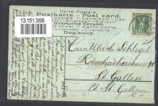 Prägedruck Rose Golddruck Jugendstil AK Taube 1910 AK mit Stoff