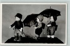 O6400 Sonneberg , Thür Schulpuppen AK Käthe Kruse 1961