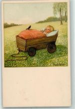 Verlag Rökl Nr. 1356 Baby AK Ebner, Pauli