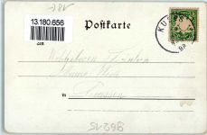 96215 W8620 Lichtenfels , Bay 1898 - Rathaus mit Kreuzigungs Gruppe