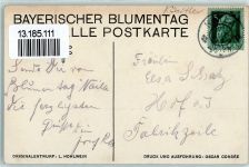Bayr. Blumentag AK Hohlwein, L. 1914