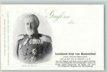 Werbung Esser Seifenpulver Das Grosse Jahrhundert Serie A Nr. 6 - Graf von Blumenthal AK General 1900