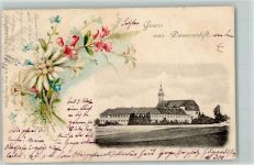 94486 W8353 Osterhofen , Niederbay 1899 Lithographie Damenstift Blumen