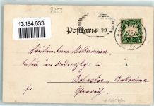 94486 W8353 Osterhofen , Niederbay 1899 Lithographie Damenstift Blumen