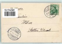 79859 W7826 Schluchsee 1902 Gebrauchsspuren Gasthaus Zum Schiff L. Kottmann