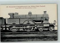 Serie 13 Nr. 3 Leonhardt Verlag - 2 B Dreiz. Verbundlokomotive 2632 der Midland Bahn Dampflokomotive