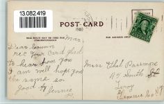Auto Crash - Humor AK Auto 1909