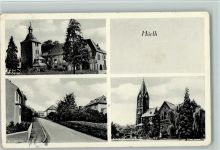 50354 W5030 Hürth , Rheinl - Kloster Dr. Kürten-Straße Kirche 3-Bildaufnahme