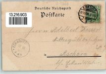 99084 O5000 Erfurt Lithographie 1900 Durchblick im Steiger Kaufmannskirche Luther-Denkmal