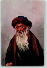 Jew of Jerusalem AK Jüdischer Typ Künstlerkarte
