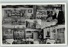 W2220 Hindorf lebendes Wein- und Spirituosen Museum Bauernschänke Wein 1955 Gebrauchsspuren