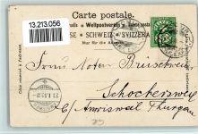 Chur Coire sign Risch - gute Erhaltung AK Wappen 1902 Lithographie / Künstlerkarte