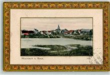 31535 W3057 Neustadt am Rübenberge 1908 Prägedruck Passepartout