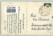 54597 W5541 Pronsfeld Karte beschädigt Kaufhaus AK